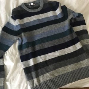 Men’s Striped Wool Sweater